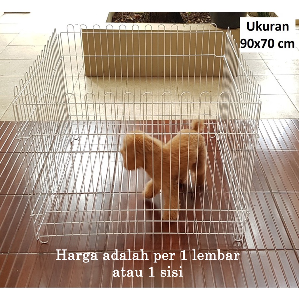 Jual Kandang Pagar Anjing Kucing Kelinci X Cm Shopee Indonesia