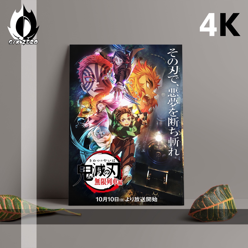 Jual Poster Size A Anime Paling Lengkap Kimetsu No Yaiba Demon