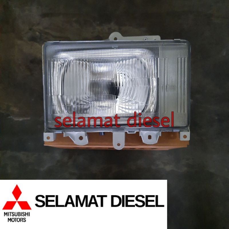 Jual LAMPU DEPAN BESAR HEAD LAMP HEADLAMP MITSUBISHI TRUCK PS100 PS120