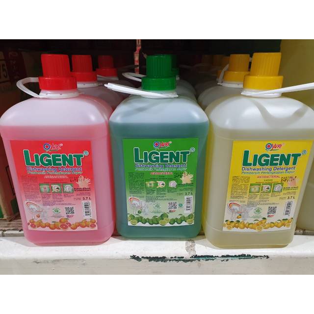 Jual Yuri Ligent Dishwashing Detergent Antibacterial L Sabun Cuci