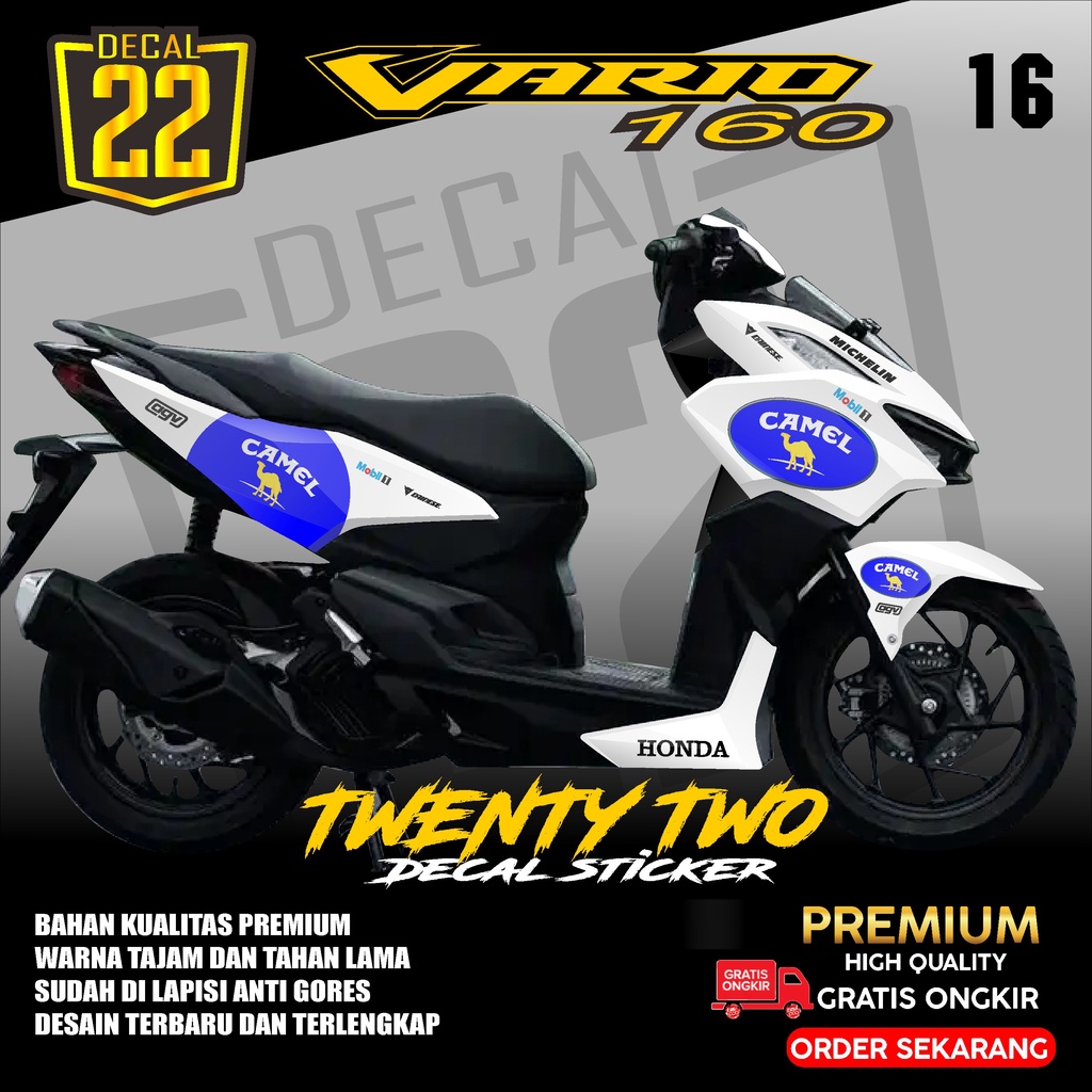 Jual Decal Sticker Vario New Full Body Dekal Stiker Vario New