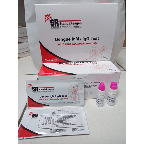 Jual Dengue Igg Igm Tes Demam Berdarah Isi Test Shopee Indonesia