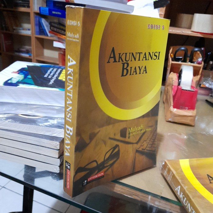 Jual BUKU AKUNTANSI BIAYA Edisi 5 MULYADI Shopee Indonesia