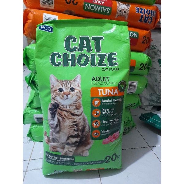 Jual Makanan Kucing Cat Choize Tuna 20 Kg Cat Food Makanan Kucing Cat