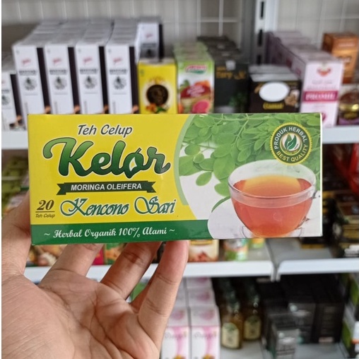 Jual Teh Celup Daun Kelor Moringa Original Asli Teh Celup MORI Isi 20