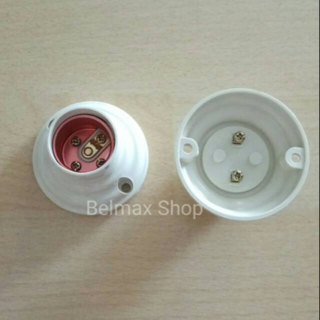 Jual Fitting Plafon Tempel Bulat Fitting Lampu Tempel Fiting Tempel