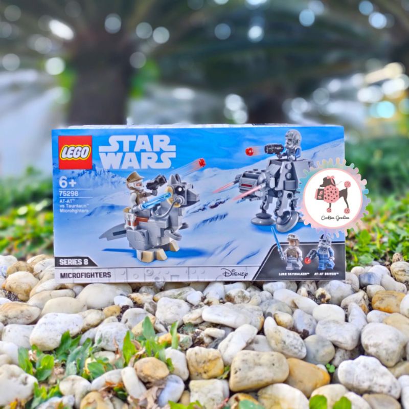 Jual Lego Star Wars At At Vs Tauntaun Microfighters Shopee