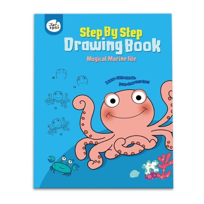 Jual Bisa Cod Joan Miro Step By Step Drawing Book Magical Marine Life