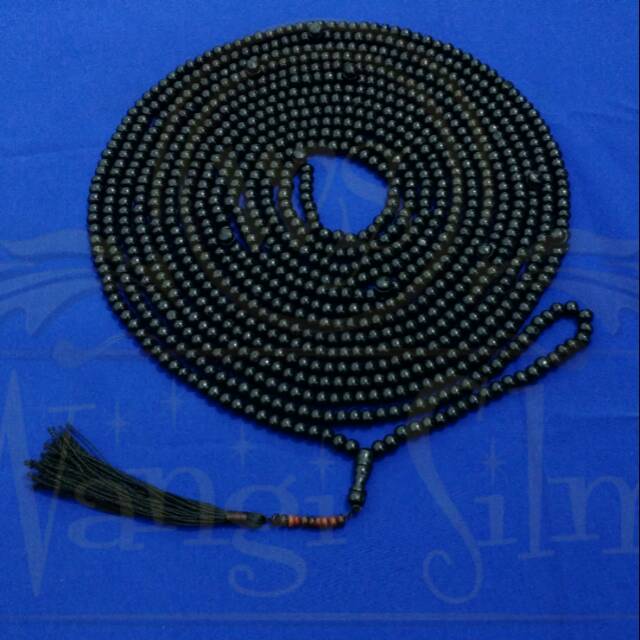 Jual Tasbih Kayu Walikukun Butir Hitam Tasbih Butir Hitam