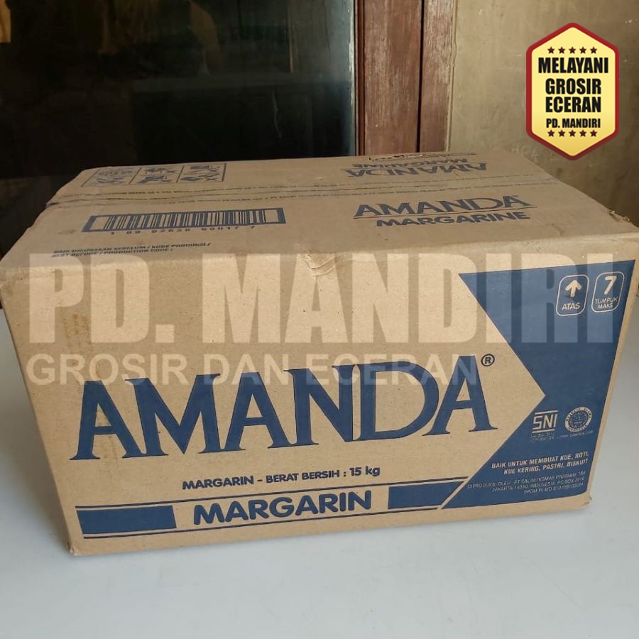 Jual Amanda Mentega Kuning Krim Karton Kg Shopee Indonesia