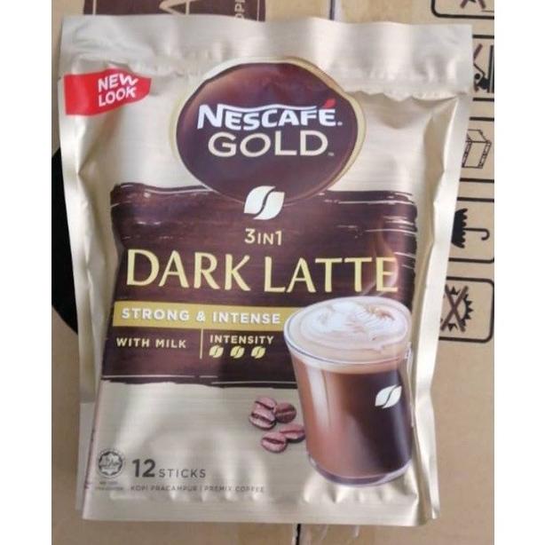 Jual Bisa Cod Nescafe Gold Dark Latte Strong Minuman Collagen Minuman