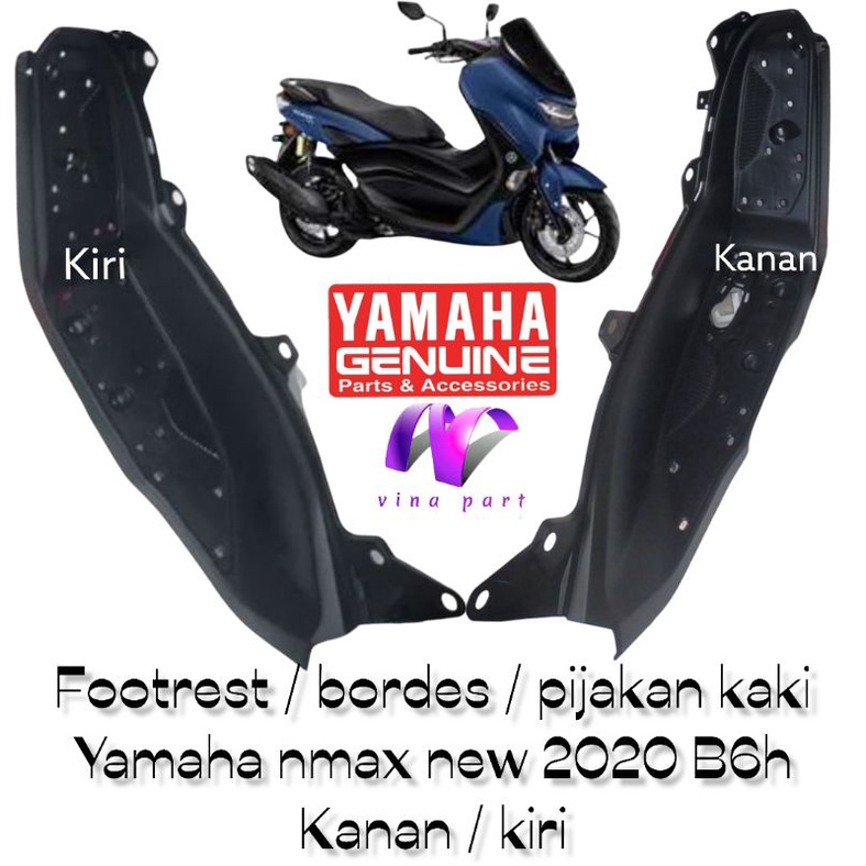 Jual Footrest Bordes Pijakan Kaki Nmax New B H Kanan Kiri Original