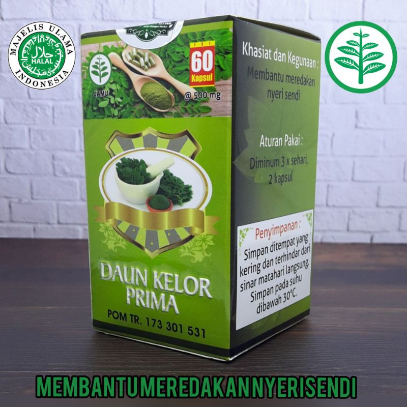 Jual HERBAL KAPSUL DAUN KELOR EKSTRAK Shopee Indonesia