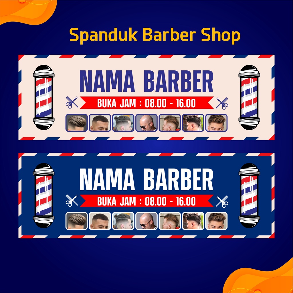 Jual SPANDUK BANNER BARBER POTONG RAMBUT Shopee Indonesia