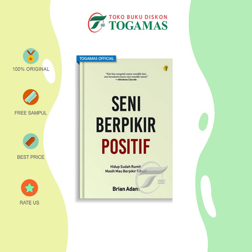 Jual Buku Seni Berpikir Positif Shopee Indonesia