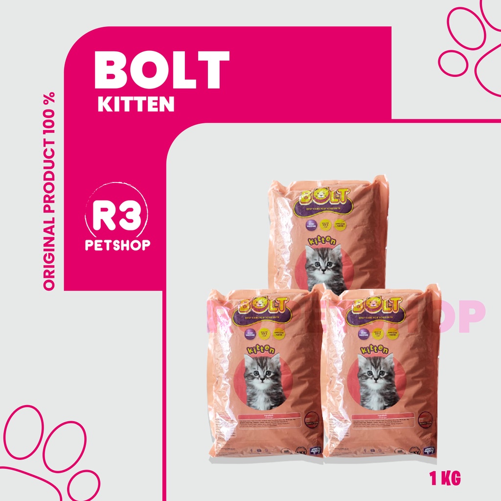 Jual Makanan Kucing Murah Bolt Kitten Salmon Kg Shopee Indonesia