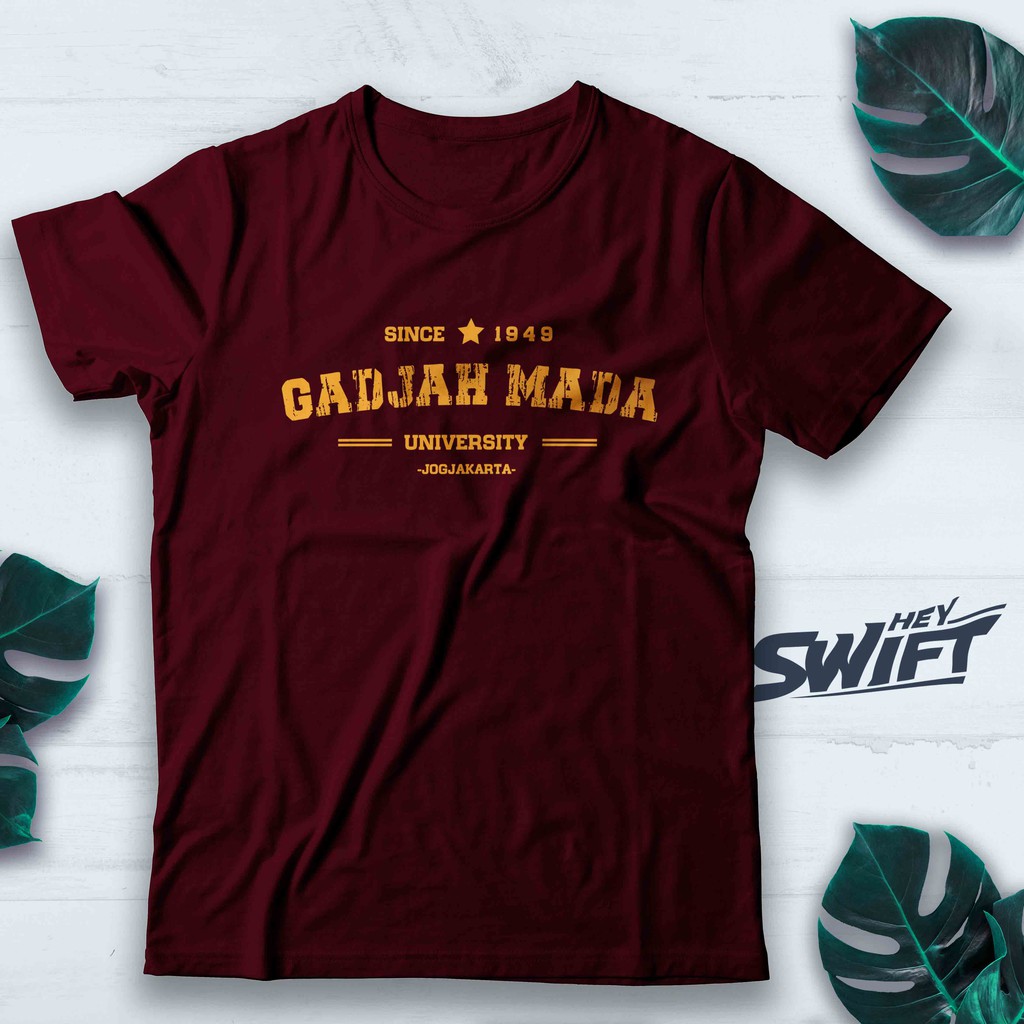 Jual Kaos Ugm Universitas Gadjah Mada T Shirt Baju Distro Shopee