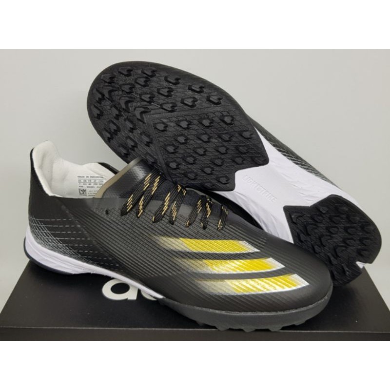 Jual Sepatu Futsal Adidas X Ghosted Black Gold Tf Shopee Indonesia