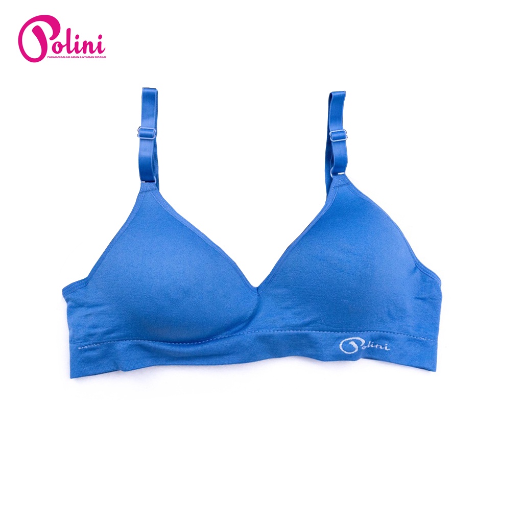 Jual POLINI Bra Tanpa Kawat Busa Tipis Cup A B Kait 2 A128 Shopee