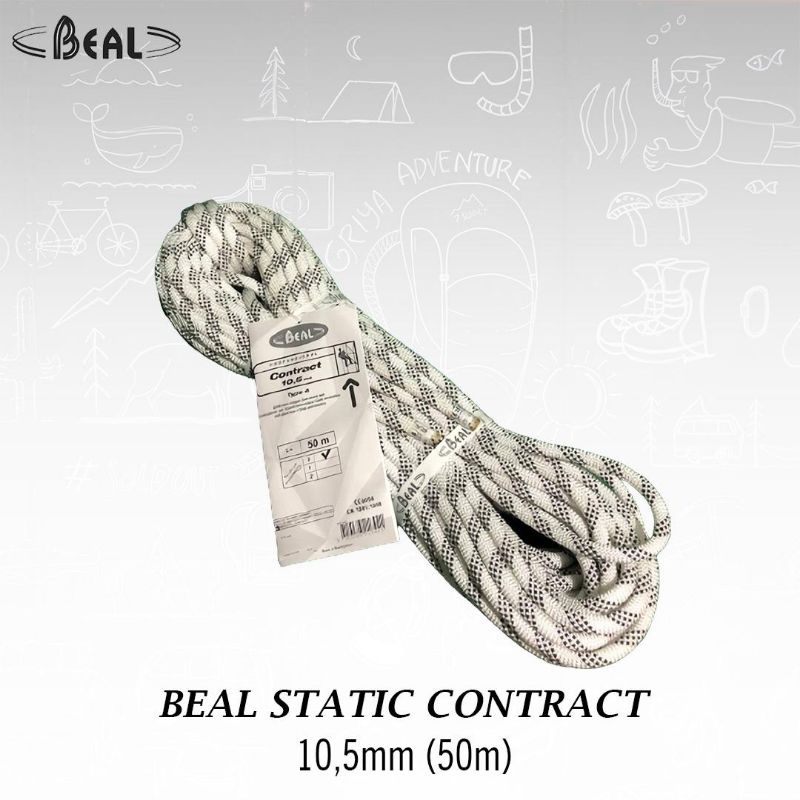 Jual Tali Panjat Tebing Beal Statis Contract Mm Original Shopee