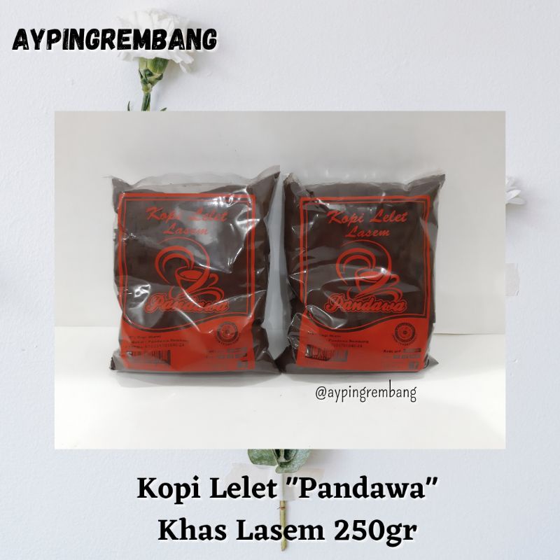 Jual Pandawa Kopi Lelet Khas Lasem Gr Shopee Indonesia