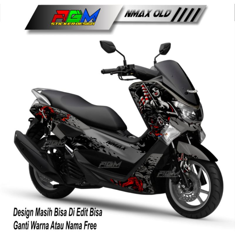 Jual Decal Sticker Nmax Old Full Body Lasy Usa Stiker Full Body