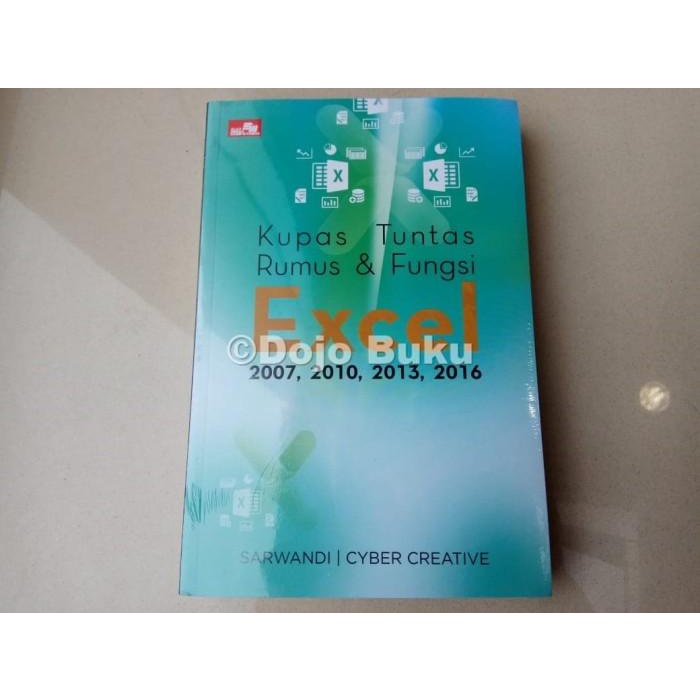 Jual Book Kupas Tuntas Rumus Fungsi Excel 2007 2010 2013 2016 By