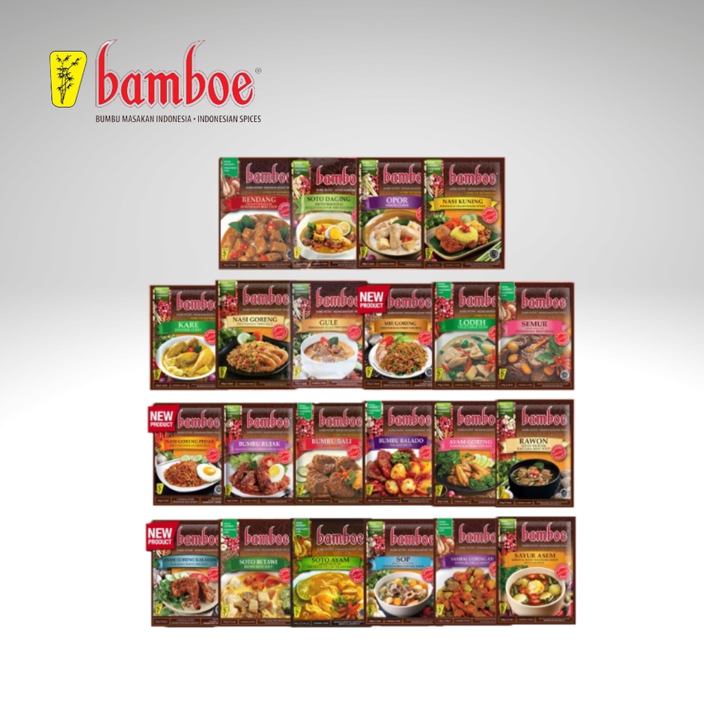 Jual BUMBU BAMBOE ALL VARIAN BUMBU RENDANG SEMUR TOMYAM SOTO BETAWI