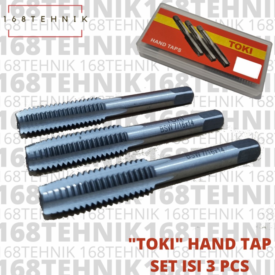 Jual HANDTAP TOKI 5 8X11 BSW HAND TAP TOKI 5 8 INCH X 11 BSW ALAT