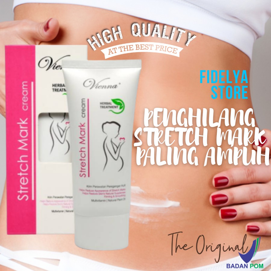 Jual PENGHILANG STRECHMARK AMPUH PERMANEN BPOM VIENNA STRETCHMARK