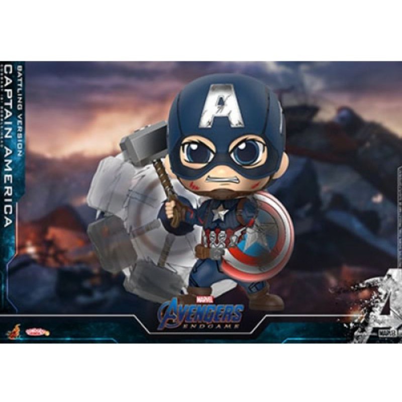 Jual HOT TOYS COSBABY CAPTAIN AMERICA BATTLING VER HT COSB645
