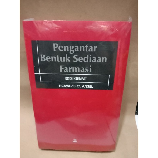 Jual Pengantar Bentuk Sediaan Farmasi Edisi 4 By Howard Ansel Shopee