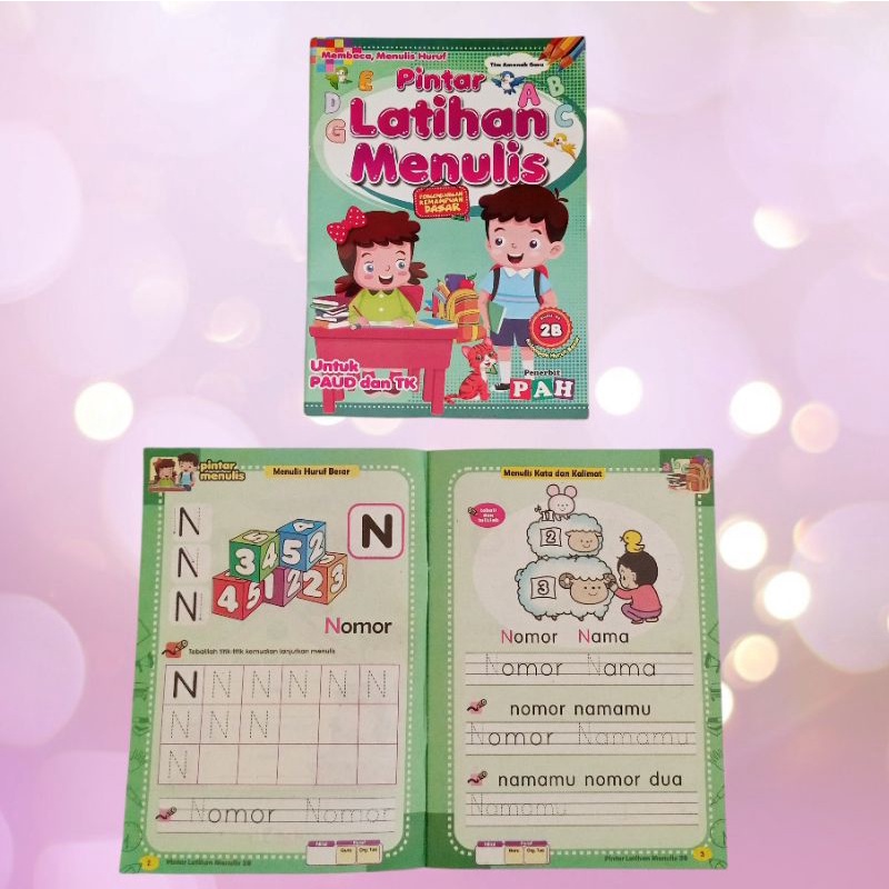 Jual Ghaniy Pintar Latihan Menulis ABC Huruf Besar Dan Kecil Buku