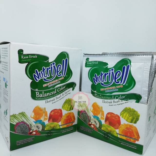 Jual Nutrijell Besar Balanced Colour Sirsak Box Nutrijell Jeli Besar