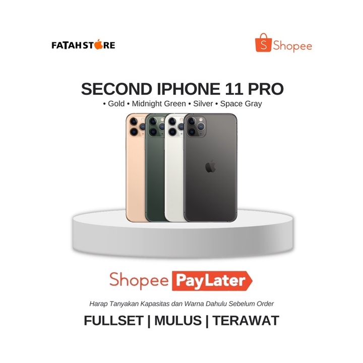 Jual Second Iphone Pro Gb Gb Second Ibox Fatahstoresolo