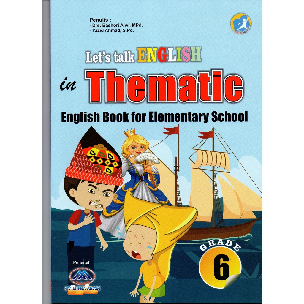 Jual BUKU BAHASA INGGRIS KELAS 6 UNTUK SD MI LETS TALK ENGLISH IN