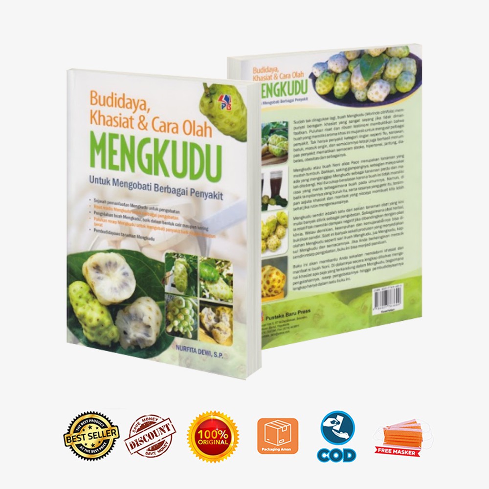 Jual Buku Pertanian Budidaya Khasiat Cara Olah Mengkudu Shopee