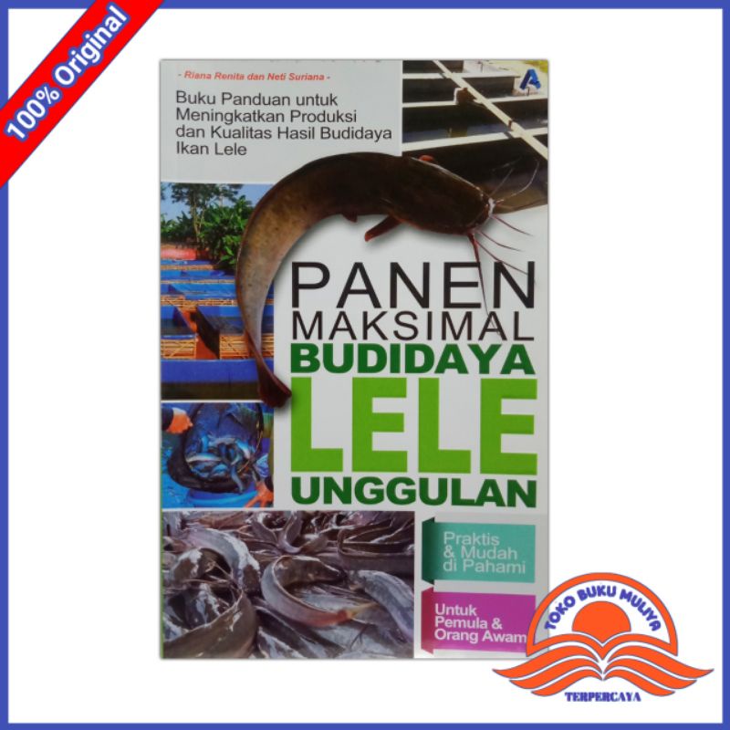 Jual Buku Panen Maksimal Budidaya Lele Unggulan Shopee Indonesia