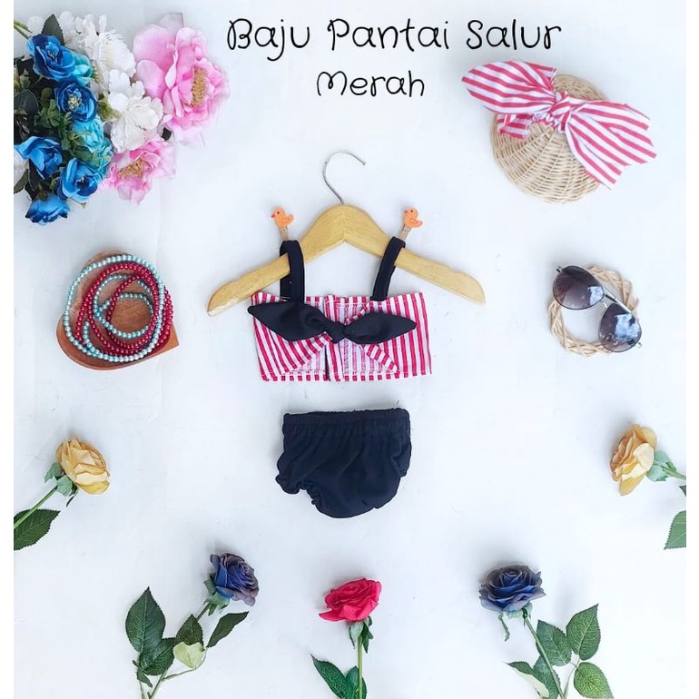 Jual BAJU PANTAI CEWEK BIKINI BABY BAJU BIKINI FOTO SHOT BIKINI BABY NEWBORN PROPERTI FOTO BAJU