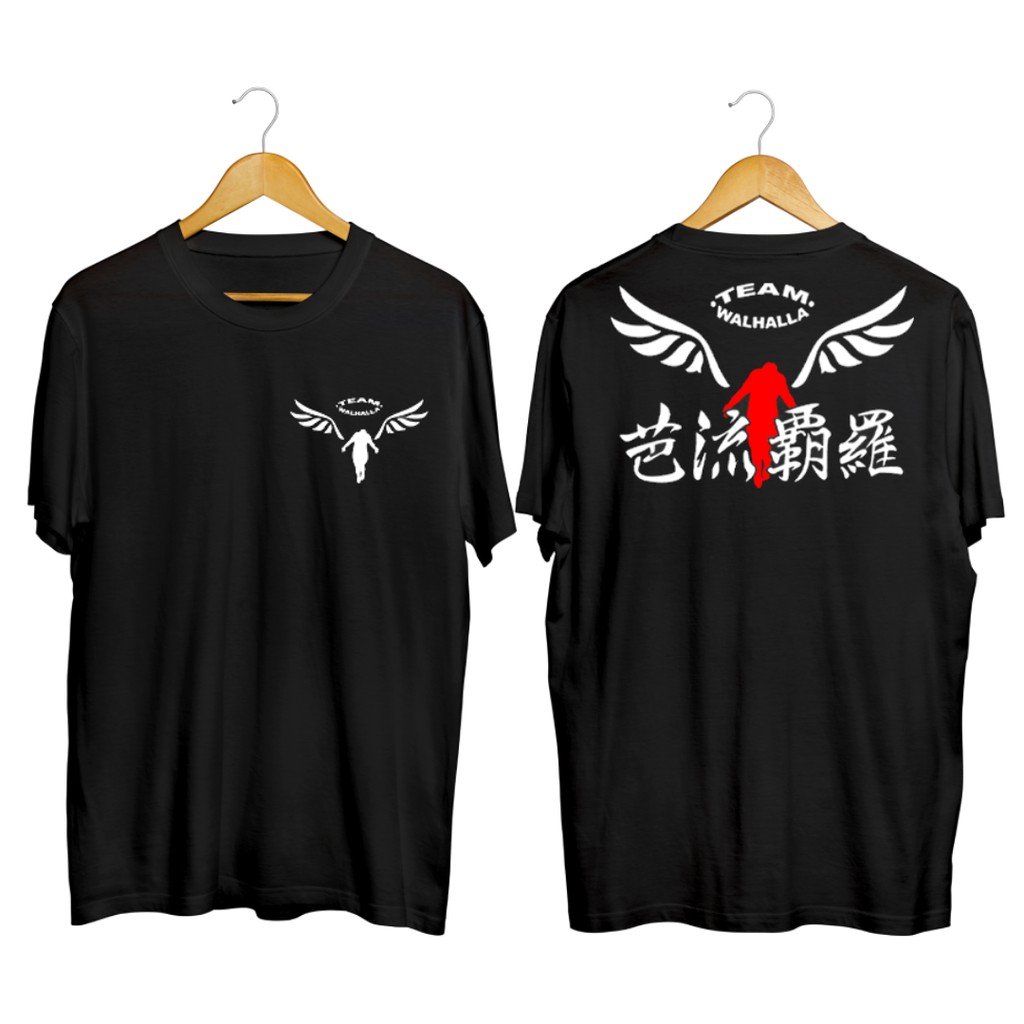 Jual Kaos Team Valhalla Tokyo Revengers Kaos Anime Kaos Distro