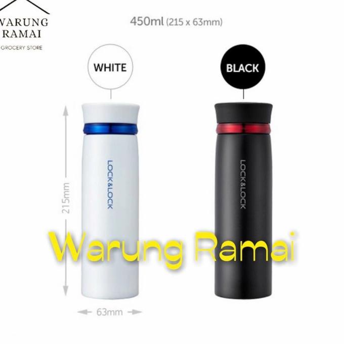 Jual Termos Air Minum Locknlock Feather Ring Vacuum Hot Cool Ml