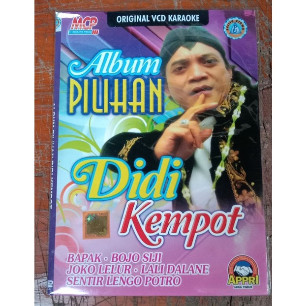 Jual Kaset Original Vcd Karaoke Album Pilihan Didi Kempot Shopee