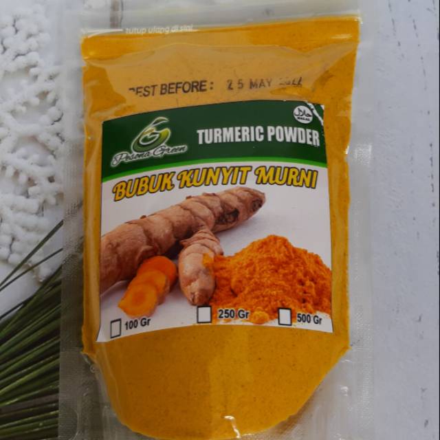 Jual BUBUK KUNYIT ORGANIK ASLI TURMERIC POWDER 1KG Shopee Indonesia