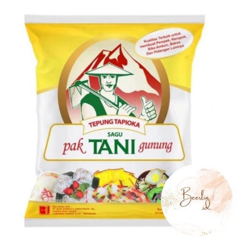 Jual Tepung Tapioka Pak Tani Gunung Rose Brand Cap Gunung Agung