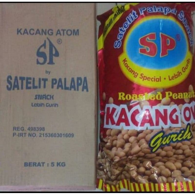 Jual Kacang Atom Satelit Palapa Dus Kg Shopee Indonesia