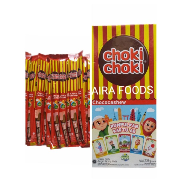 Jual Choki Choki Coki Coki Chococashew Coklat Box Isi 20pcs Shopee