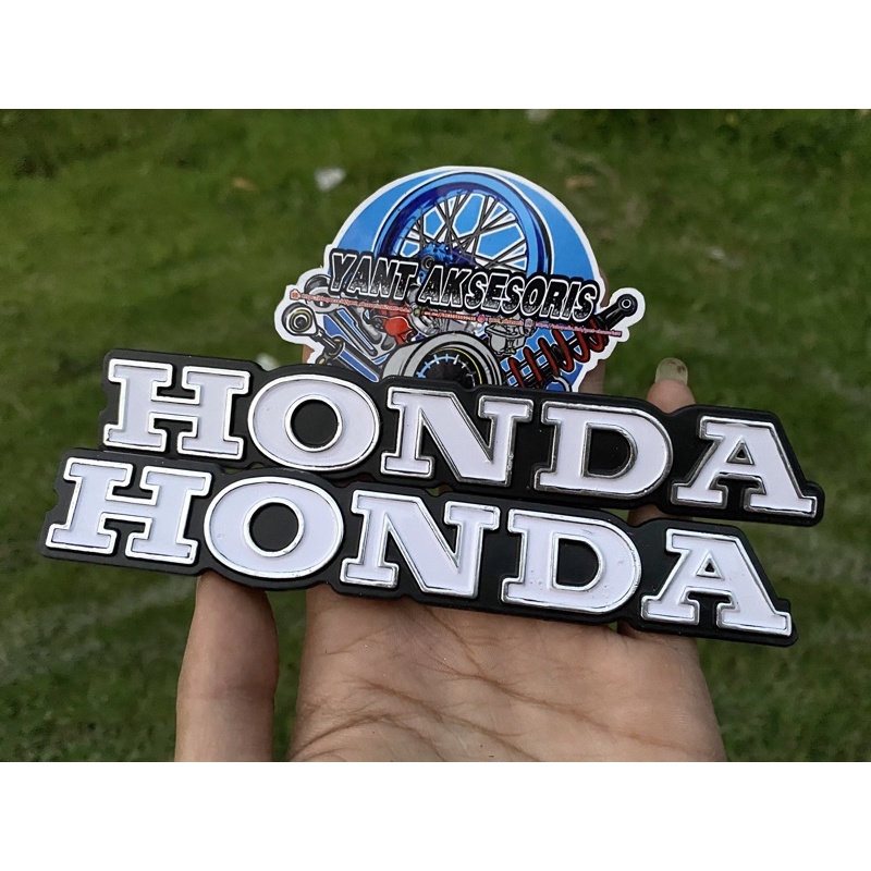 Jual Emblem Tangki HONDA CB125 Logo Tengki CB 125 Plat Import Shopee