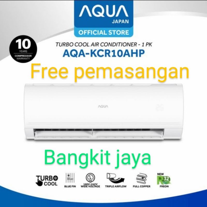 Jual AC AQUA 1 PK PLUS PEMASANGAN PENDINGIN RUANGAN MERK AQUA AC