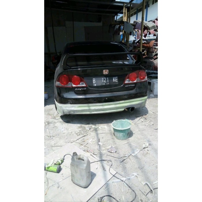 Jual BODYKIT Honda Civic Fd Mugen Dan Spoiler Mugen BODY KIT BODIKIT