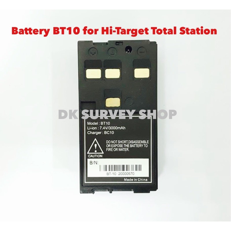 Jual BATERAI BT10 Untuk Total Station Hi Target Atau BATTERY BT 10